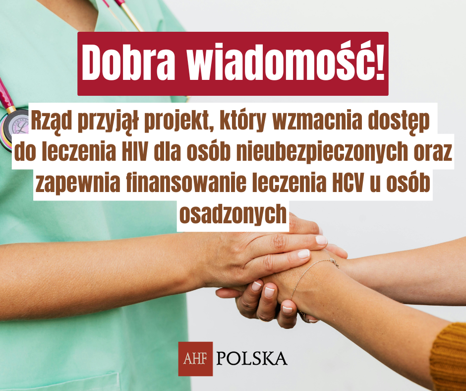 Featured image for “Projekt ustawy wyrównującej dostęp do leczenia HIV przyjęty przez Radę Ministrów!”